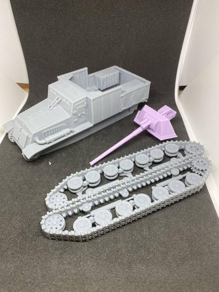 Amazon | 1/35レジンキット 未塗装 WWⅡ 日本陸軍 試製七糎半